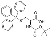 N-叔丁氧羰基-S-三苯甲基-L-半胱氨酸