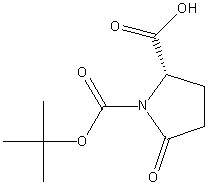 1-(tert-butyl) hydrogen (S)-5-oxopyrrolidine-1,2-dicarboxylate